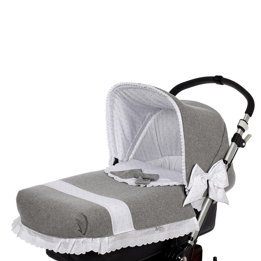 Colcha Capazo Invierno A Medida Carro Bebé 680 Paño Lana Bebiti By Nanetes - Nanetes #